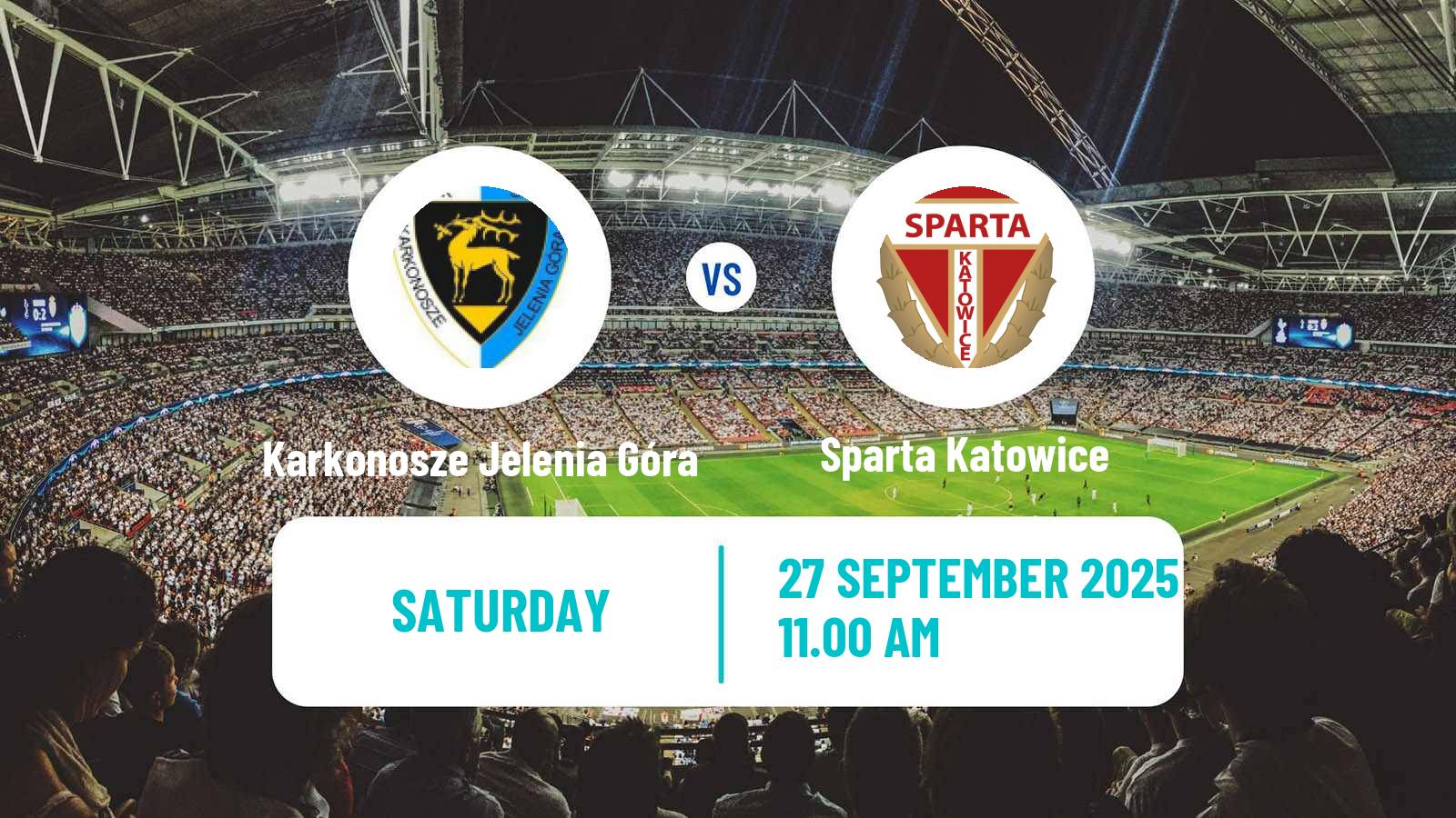 Soccer Polish Division 3 - Group III Karkonosze Jelenia Góra - Sparta Katowice