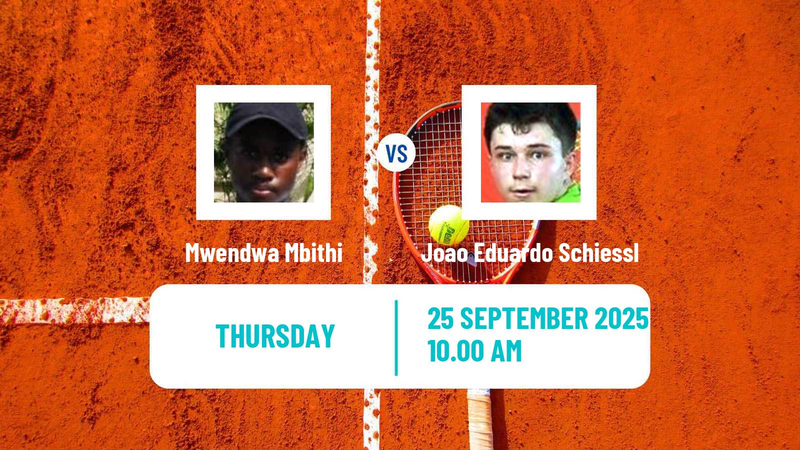 Tennis ITF M25 Barueri Men Mwendwa Mbithi - Joao Eduardo Schiessl