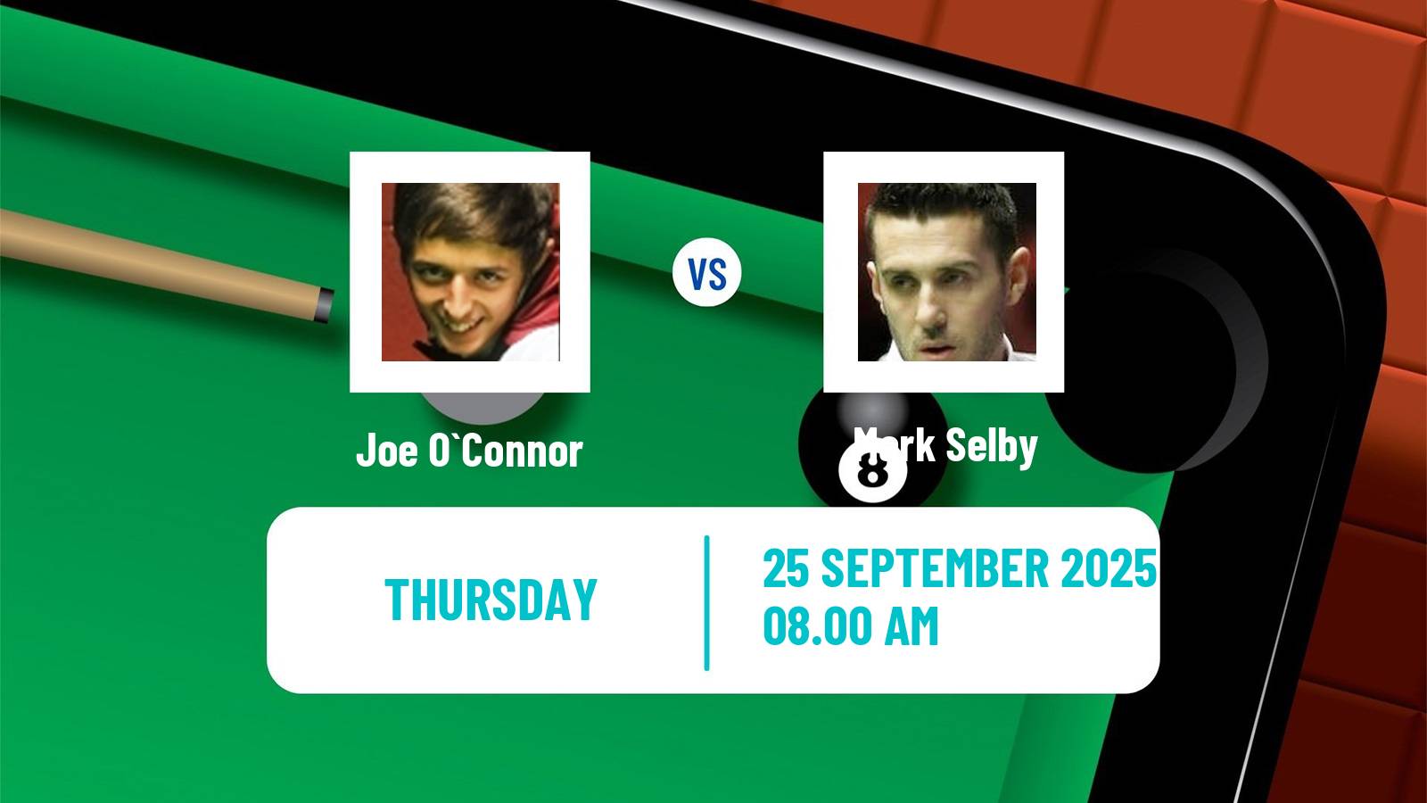 Snooker British Open Joe O`Connor - Mark Selby