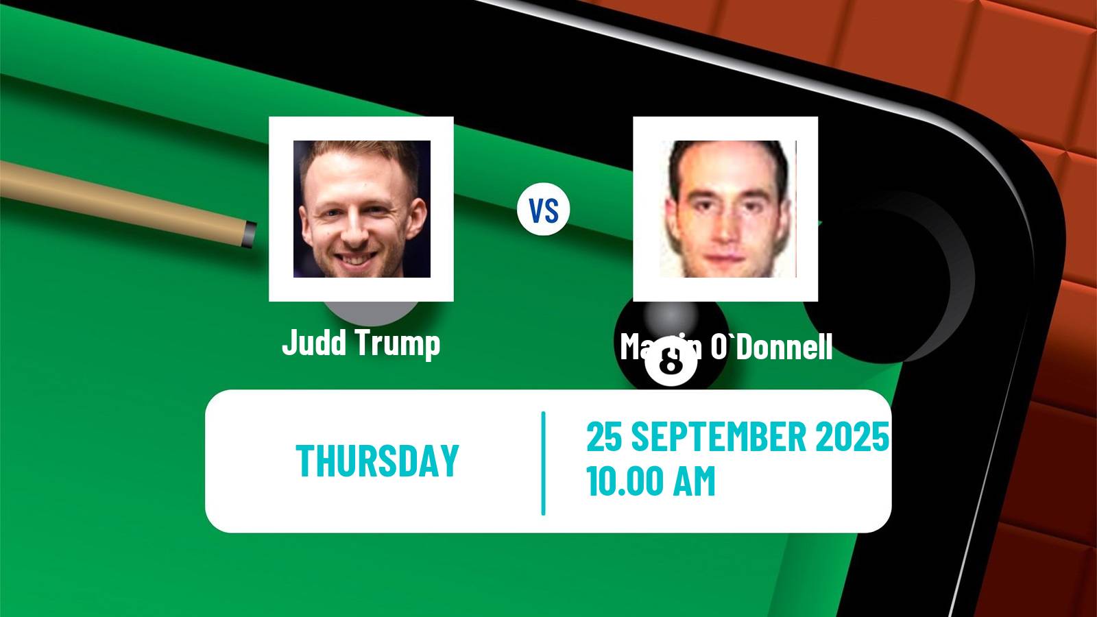 Snooker British Open Judd Trump - Martin O`Donnell