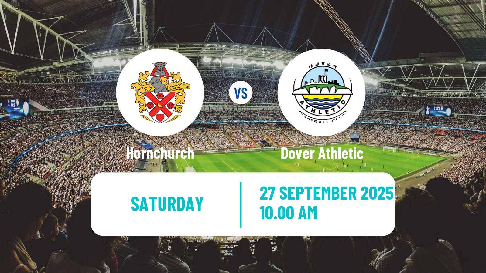 Soccer English National League South Hornchurch - Dover Athletic