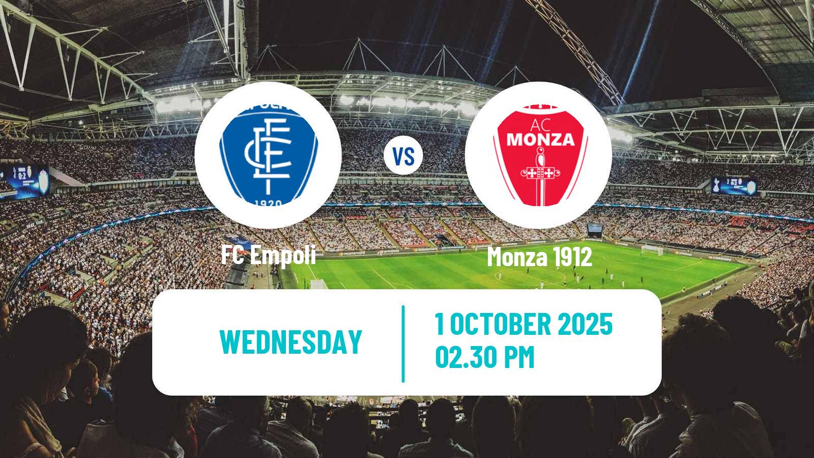 Soccer Italian Serie B Empoli - Monza