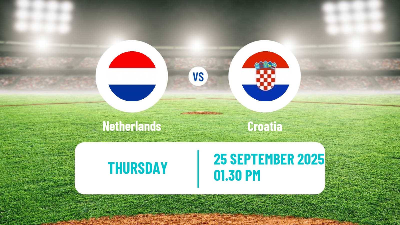Baseball European Championship Baseball Netherlands - Croatia