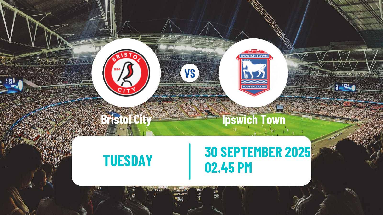 Soccer English League Championship Bristol City - Ipswich Town