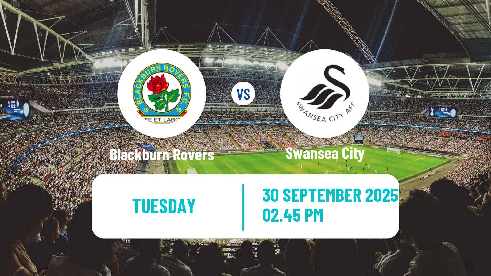 Soccer English League Championship Blackburn Rovers - Swansea City