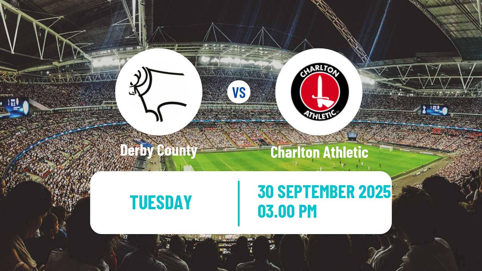 Soccer English League Championship Derby County - Charlton Athletic