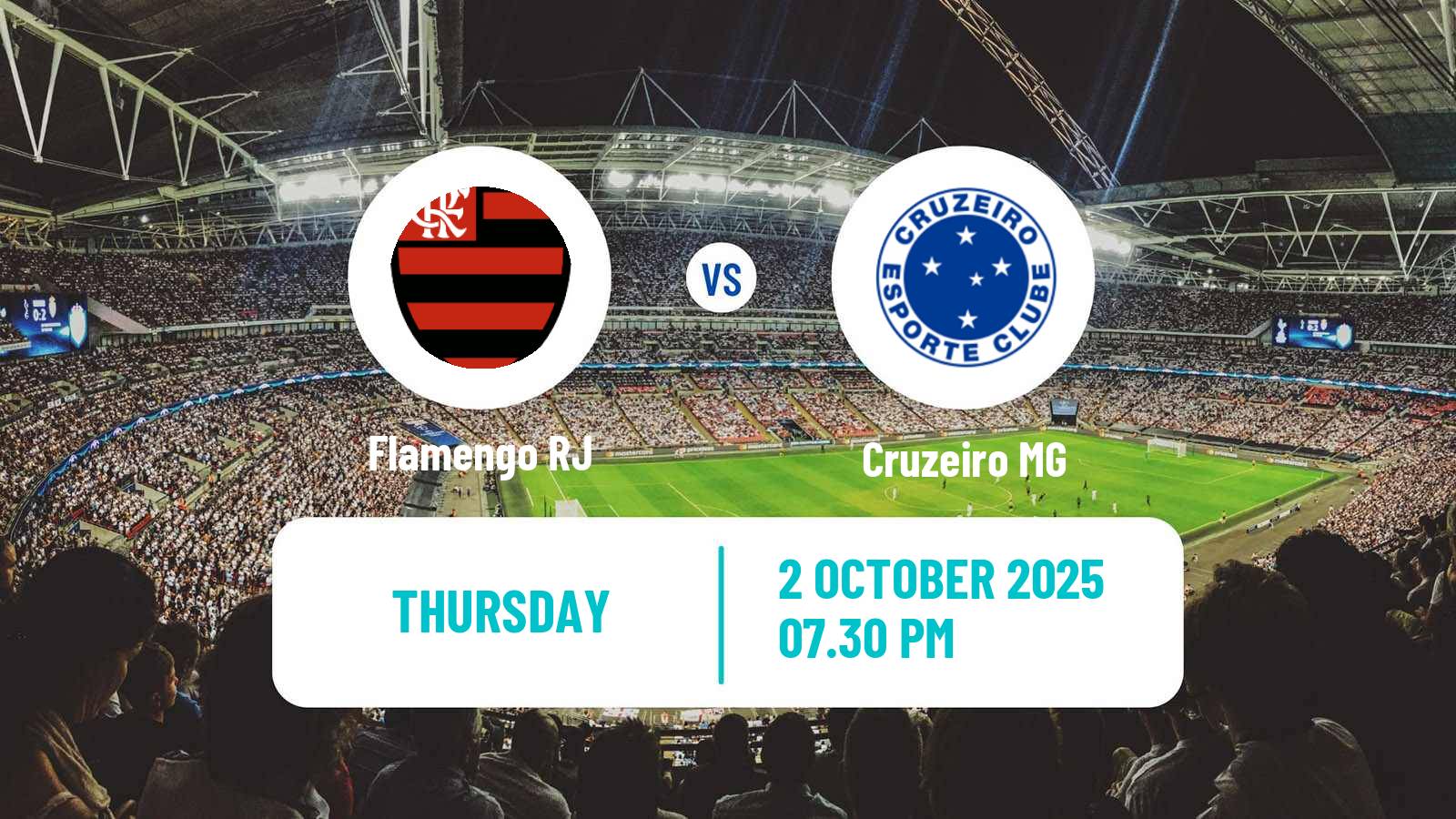 Soccer Brazilian Serie A Flamengo - Cruzeiro