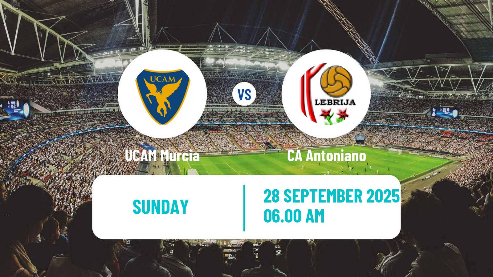 Soccer Spanish Segunda RFEF - Group 4 UCAM Murcia - Antoniano