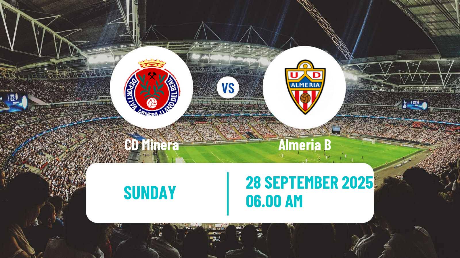 Soccer Spanish Segunda RFEF - Group 4 Minera - Almeria B