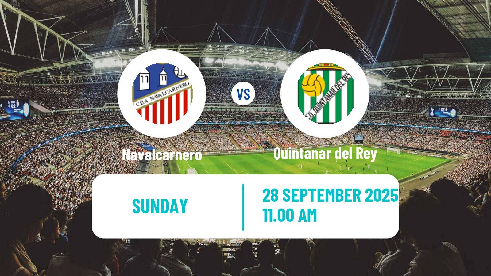 Soccer Spanish Segunda RFEF - Group 5 Navalcarnero - Quintanar del Rey