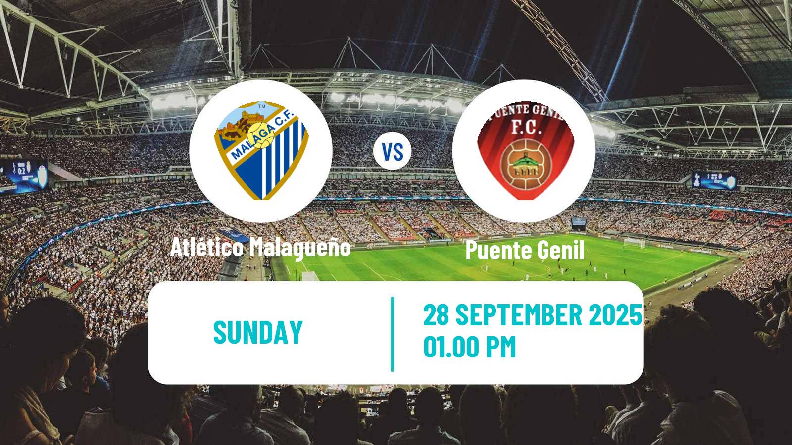Soccer Spanish Segunda RFEF - Group 4 Atlético Malagueño - Puente Genil