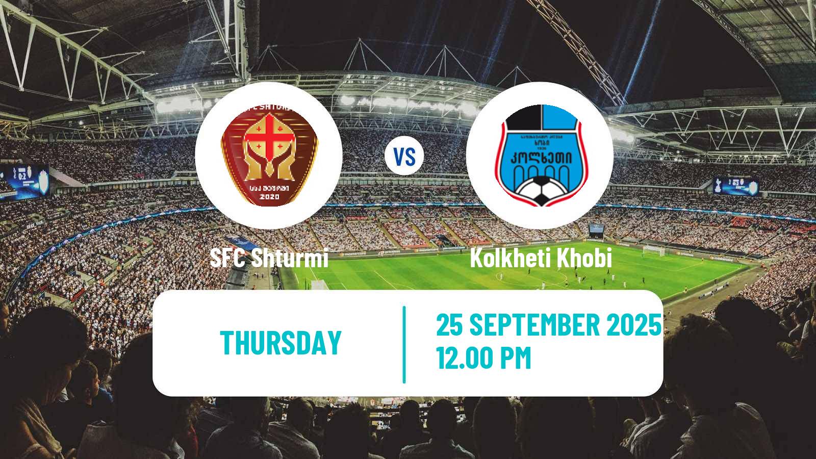 Soccer Georgian Liga 3 Shturmi - Kolkheti Khobi
