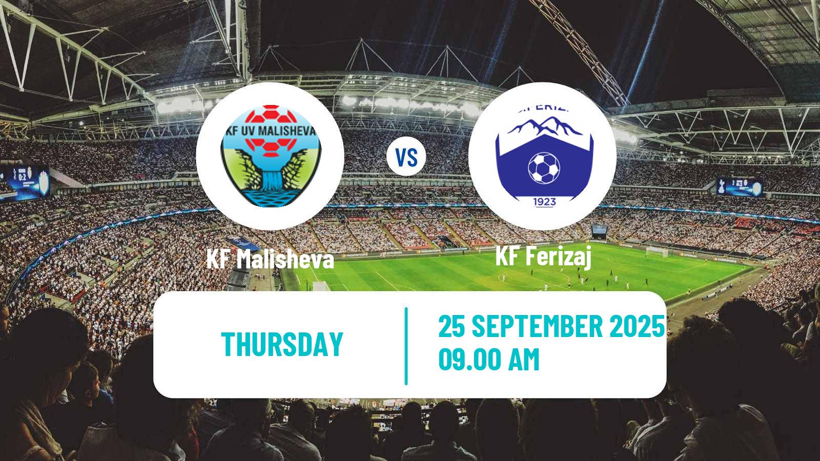 Soccer Kosovo Superliga Malisheva - Ferizaj