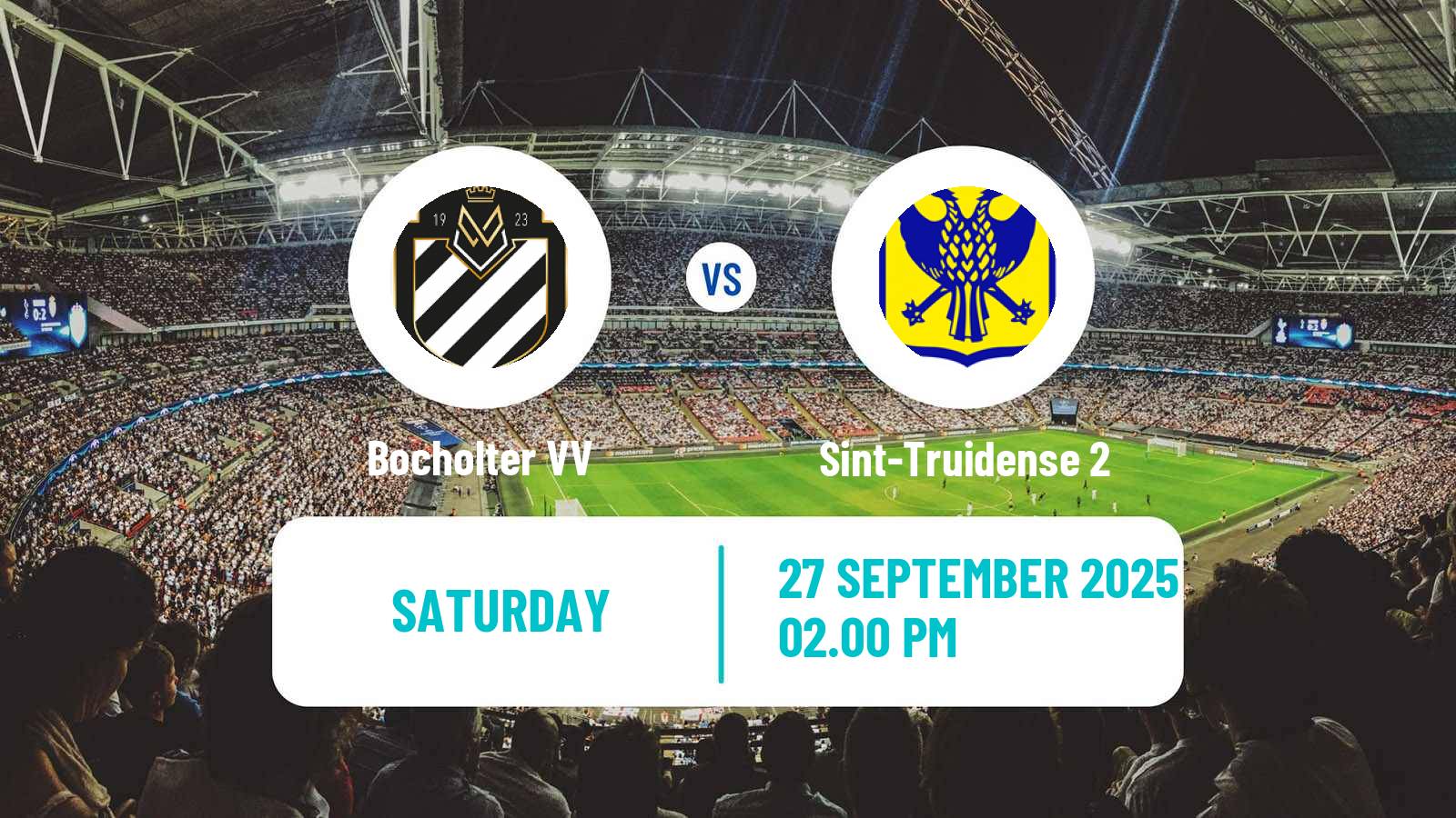 Soccer Belgian Second Amateur Division Group B Bocholter - Sint-Truidense 2