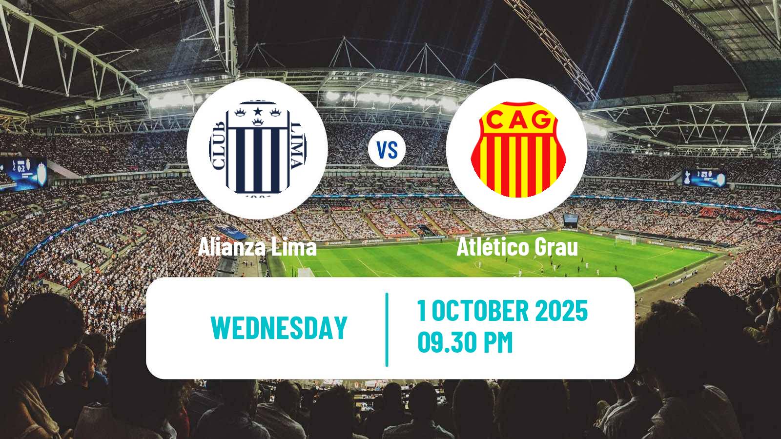 Soccer Peruvian Liga 1 Alianza Lima - Atlético Grau
