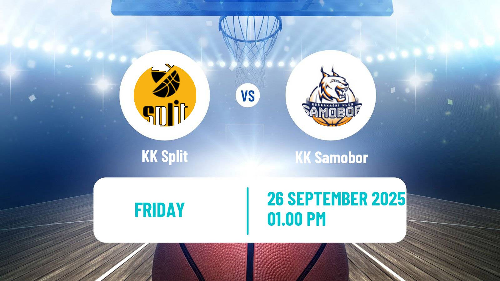 Basketball Croatian Premijer Liga Basketball KK Split - Samobor