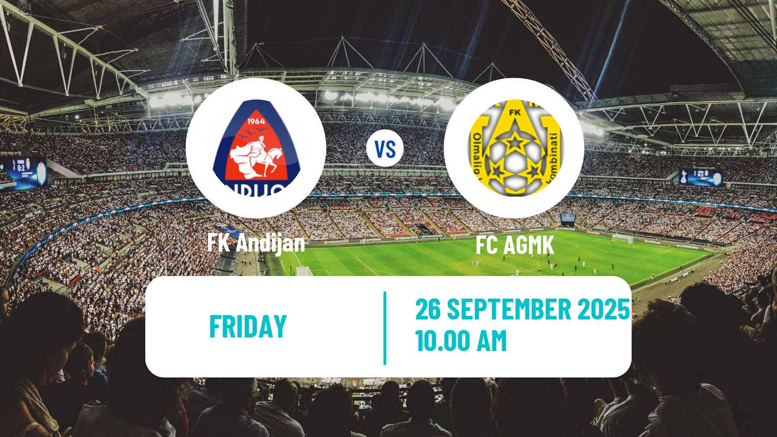 Soccer Uzbek League Andijan - AGMK