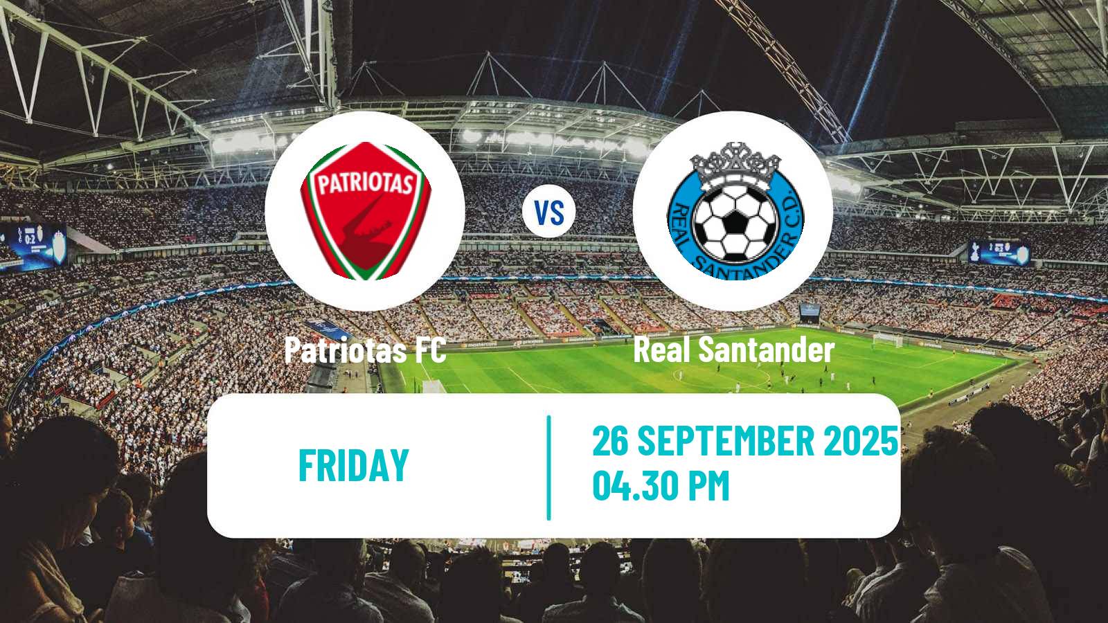 Soccer Colombian Primera B Patriotas - Real Santander
