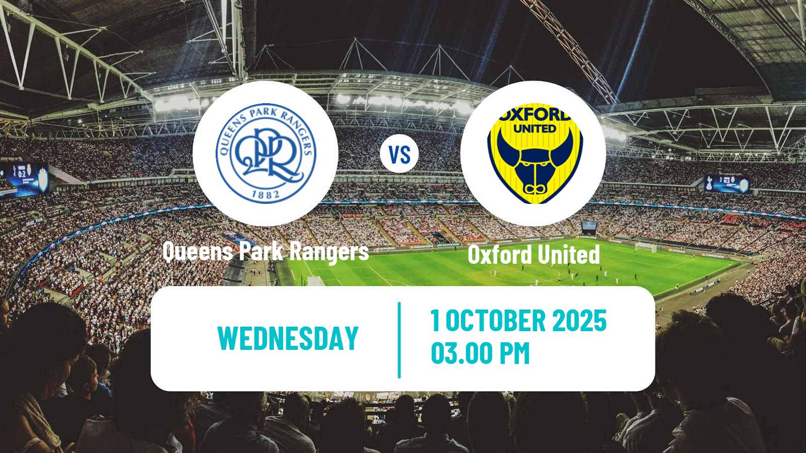 Soccer English League Championship Queens Park Rangers - Oxford United