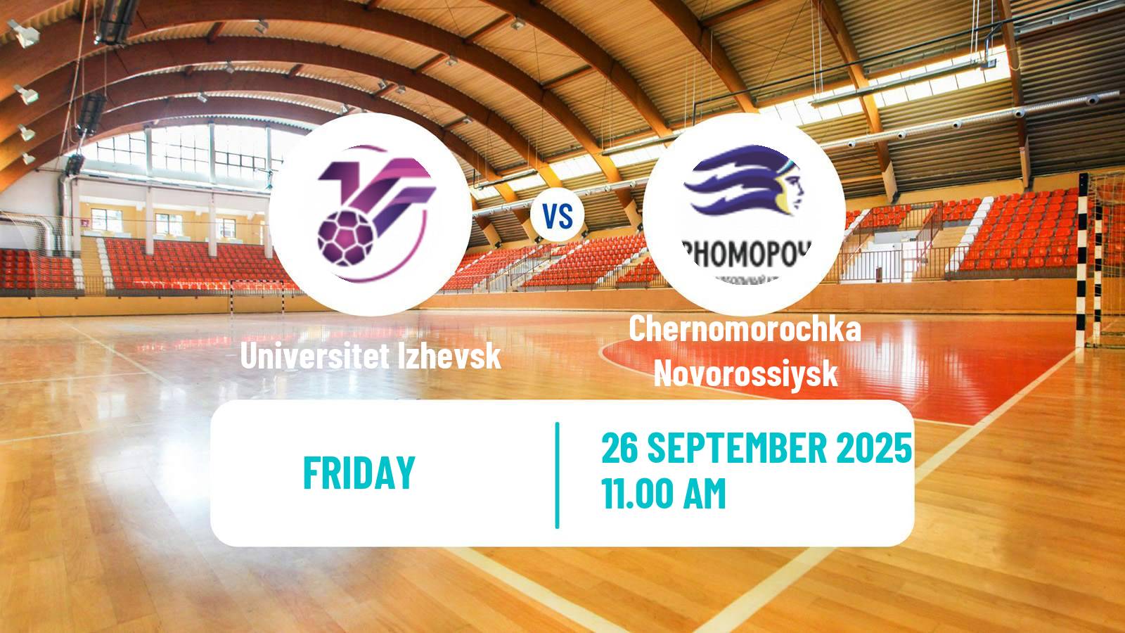 Handball Russian Superleague Handball Women Universitet Izhevsk - Chernomorochka Novorossiysk