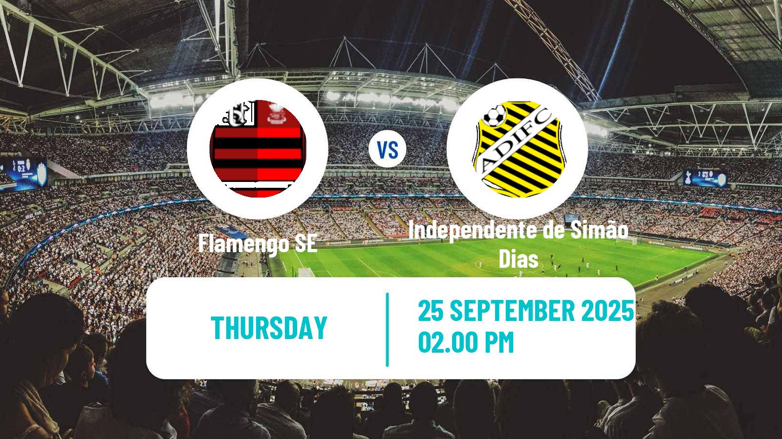 Soccer Brazilian Sergipano 2 Flamengo SE - Independente de Simão Dias