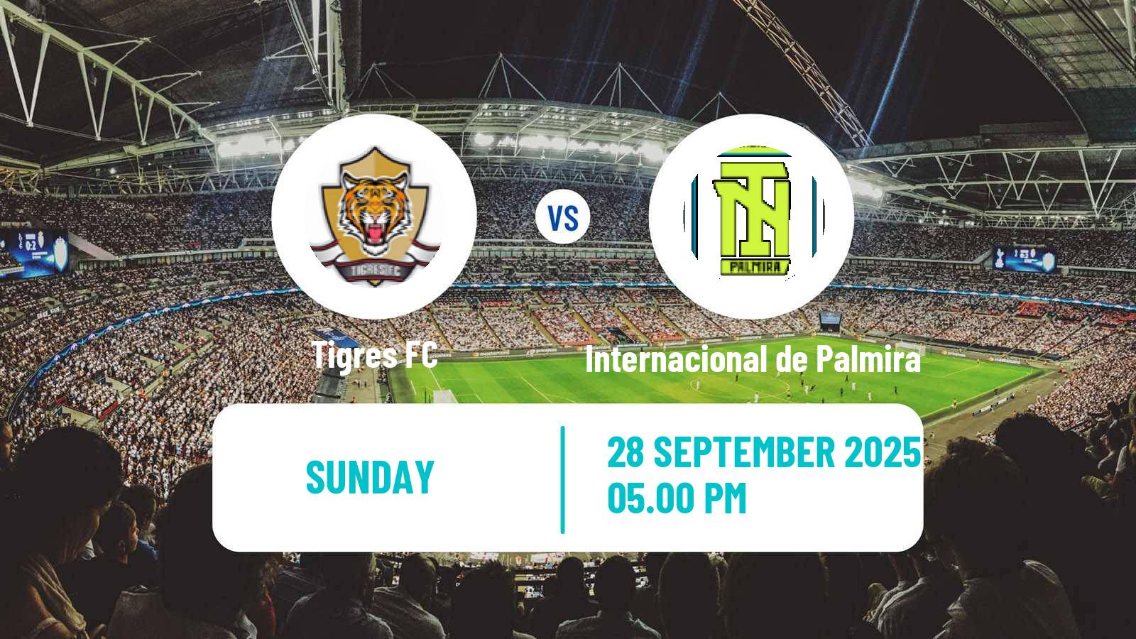Soccer Colombian Primera B Tigres - Internacional de Palmira