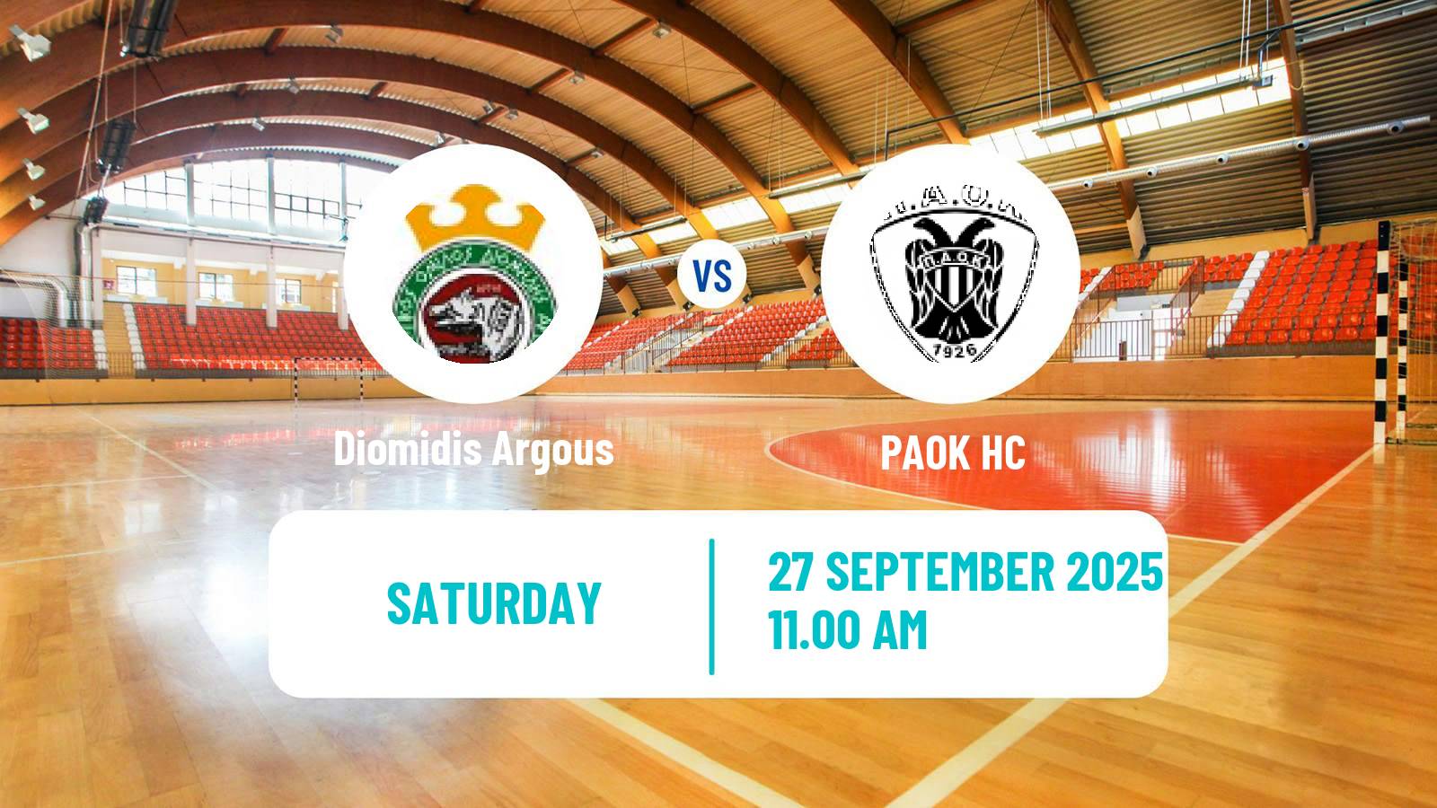 Handball Greek A1 Handball Diomidis Argous - PAOK