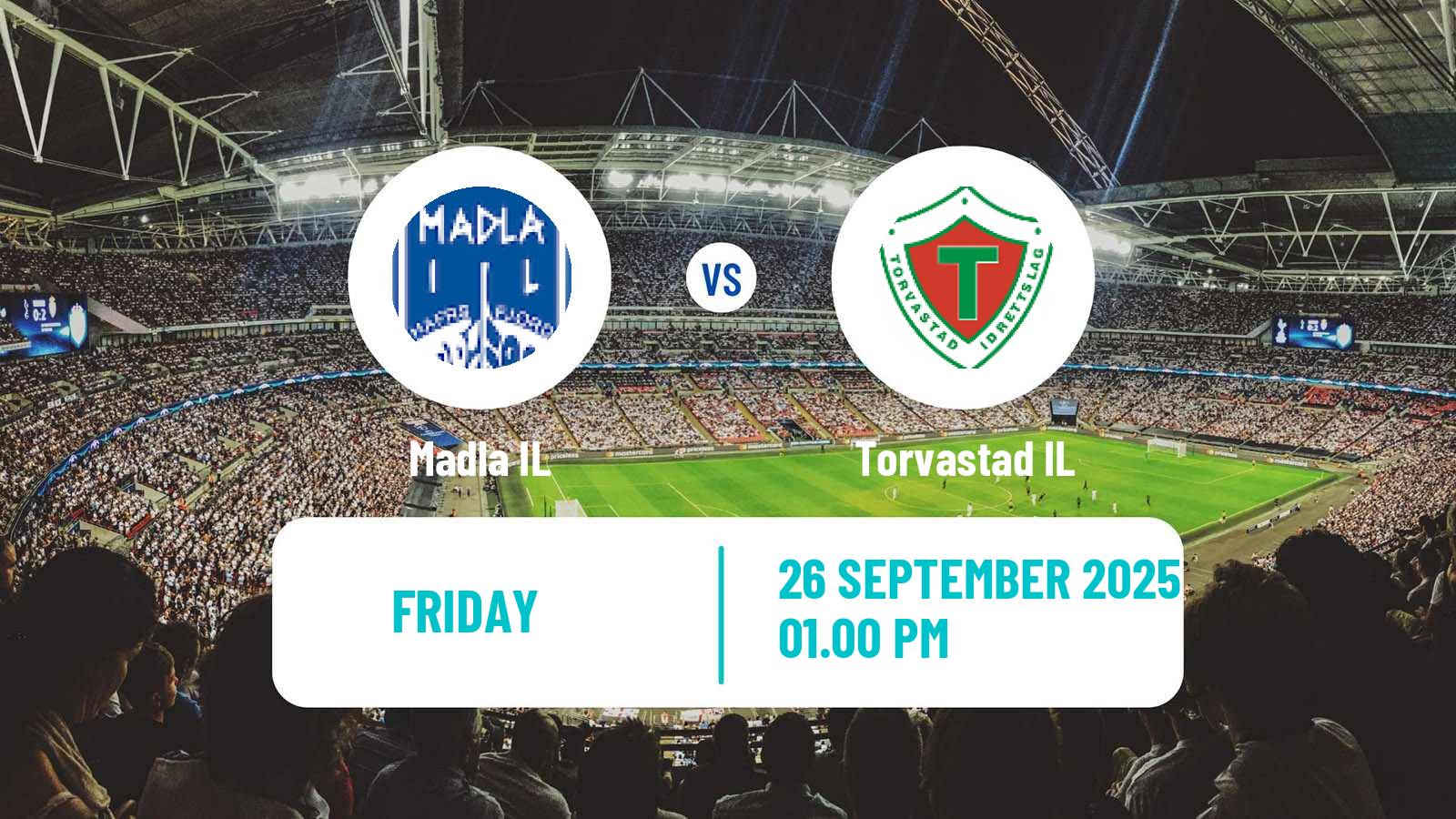 Soccer Norwegian Division 3 - Group 5 Madla - Torvastad