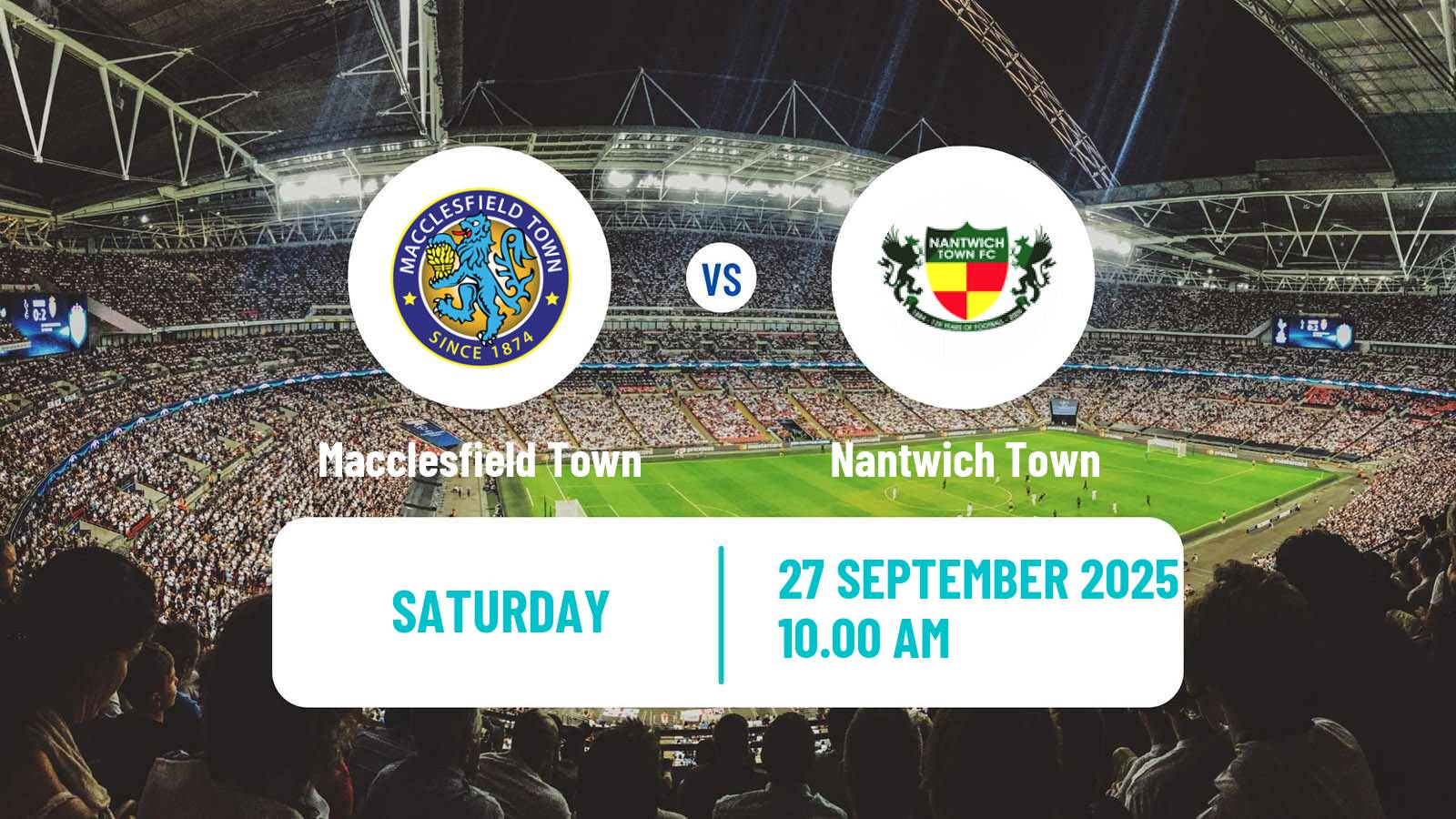 Soccer English FA Cup Macclesfield Town - Nantwich Town