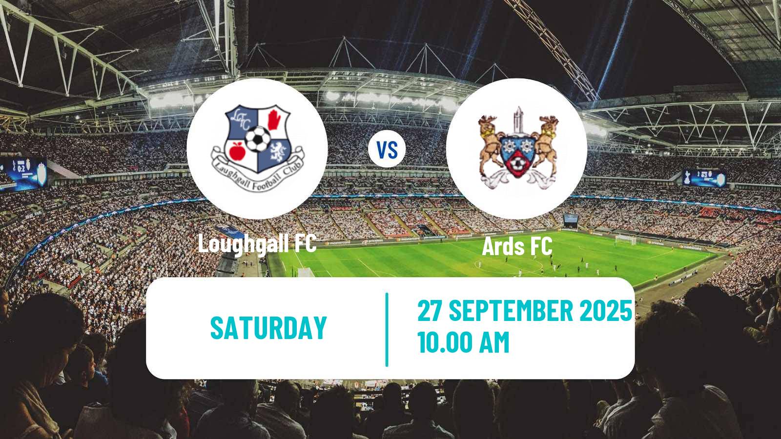 Soccer Northern Irish Championship Loughgall - Ards