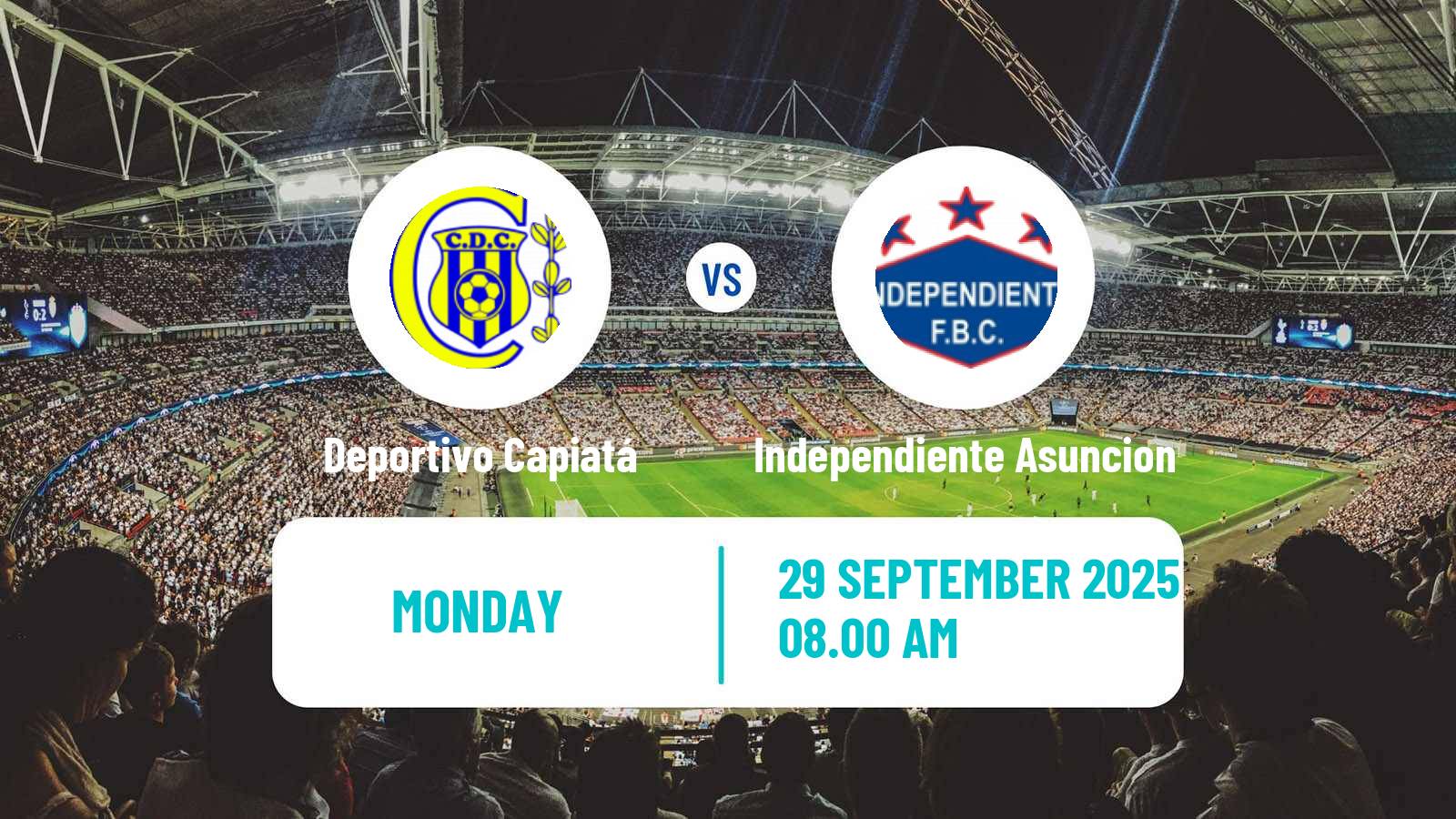 Soccer Paraguayan Division Intermedia Deportivo Capiatá - Independiente Asuncion