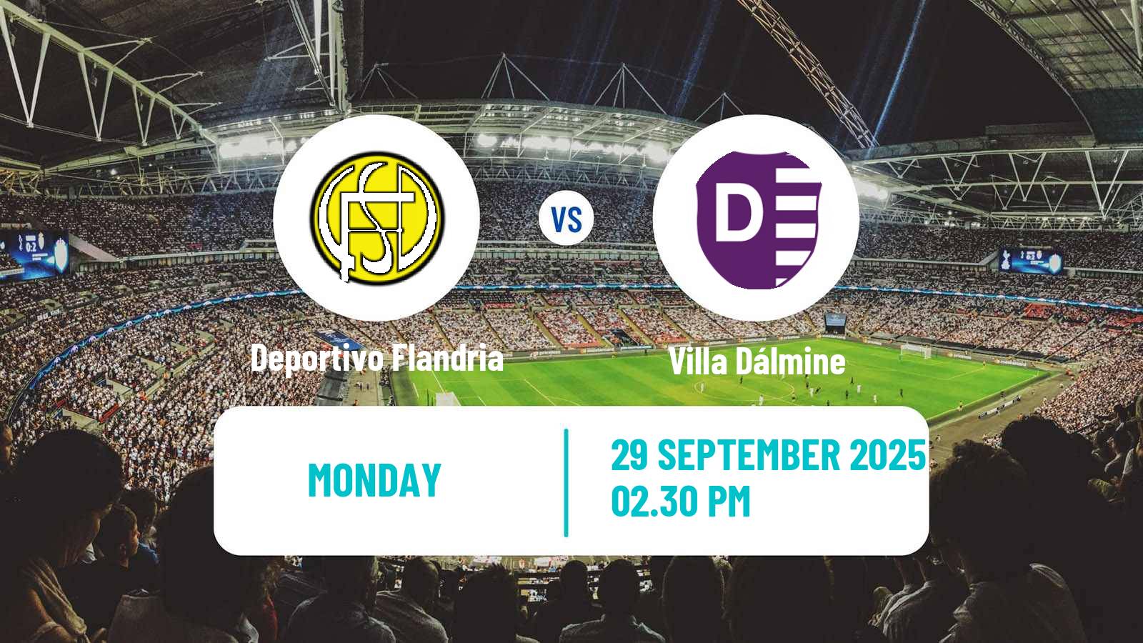 Soccer Argentinian Primera B Deportivo Flandria - Villa Dálmine