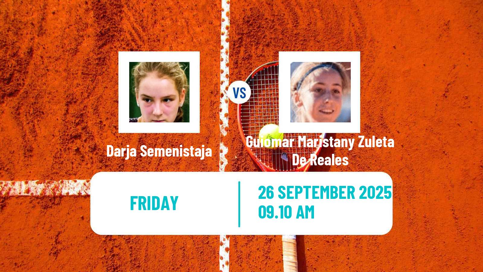 Tennis ITF W100 Lisboa Women Darja Semenistaja - Guiomar Maristany Zuleta De Reales
