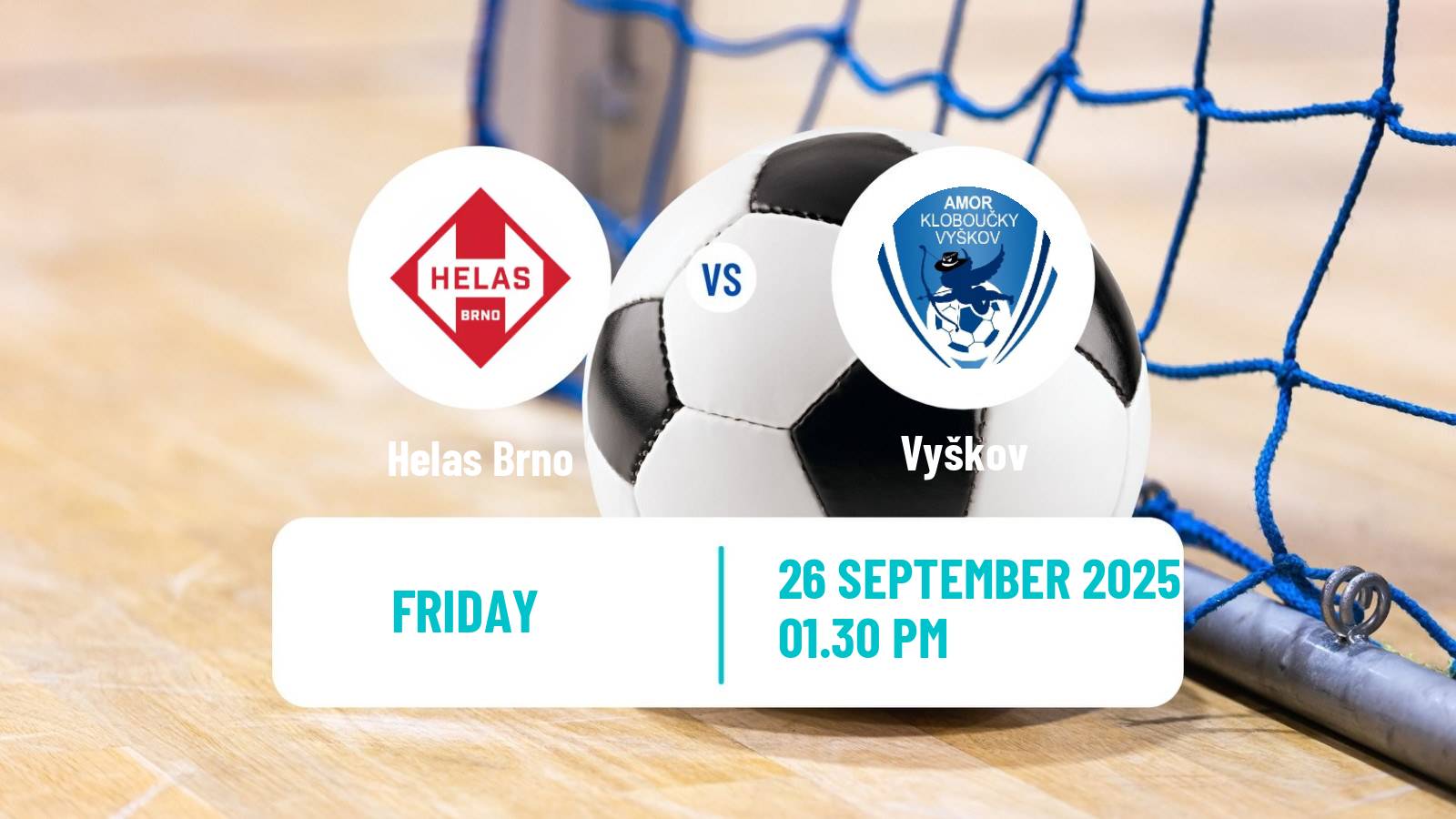 Futsal Czech 1 Futsal Liga Helas Brno - Vyškov