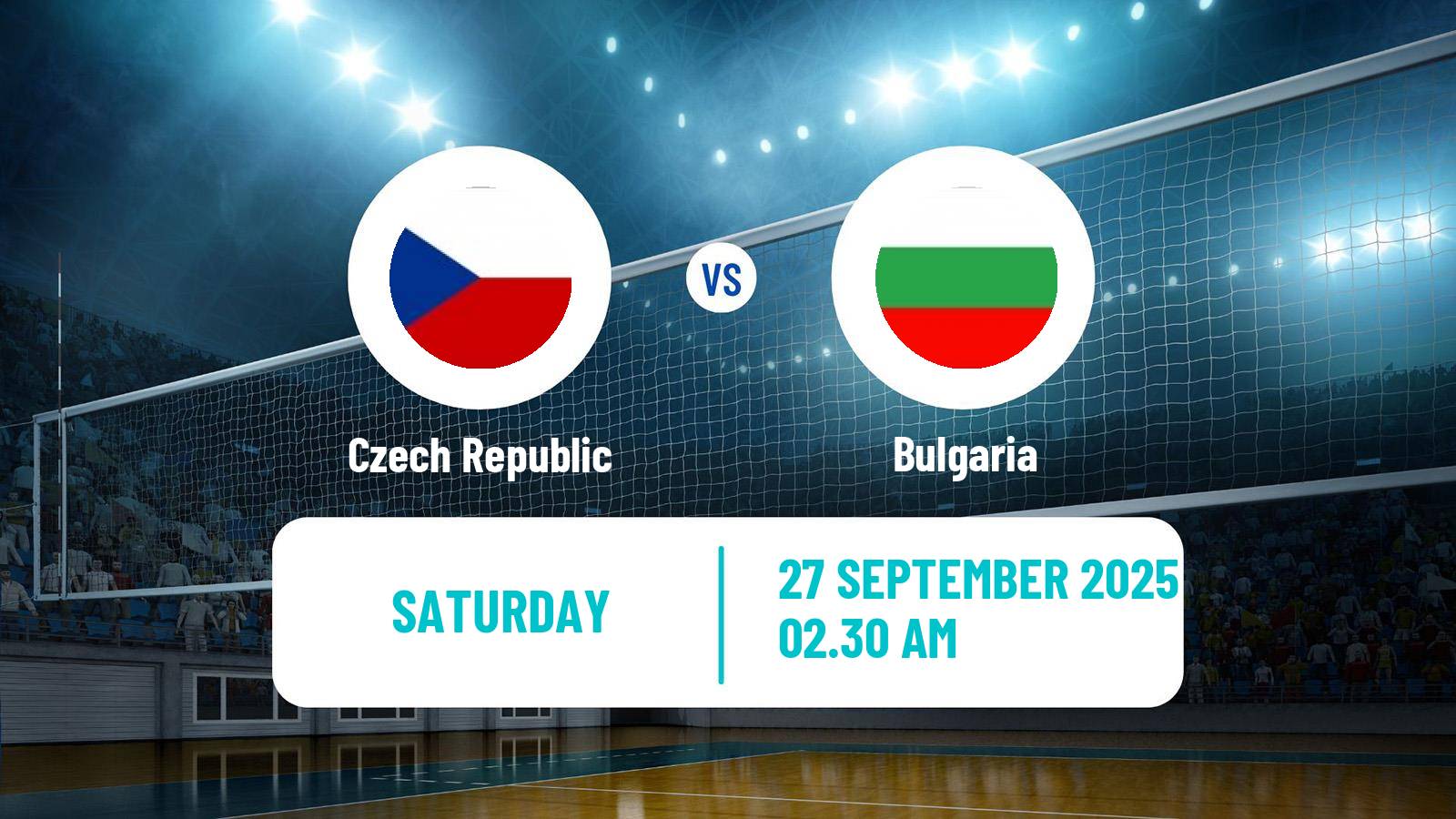 Volleyball World Championship Volleyball Czech Republic - Bulgaria