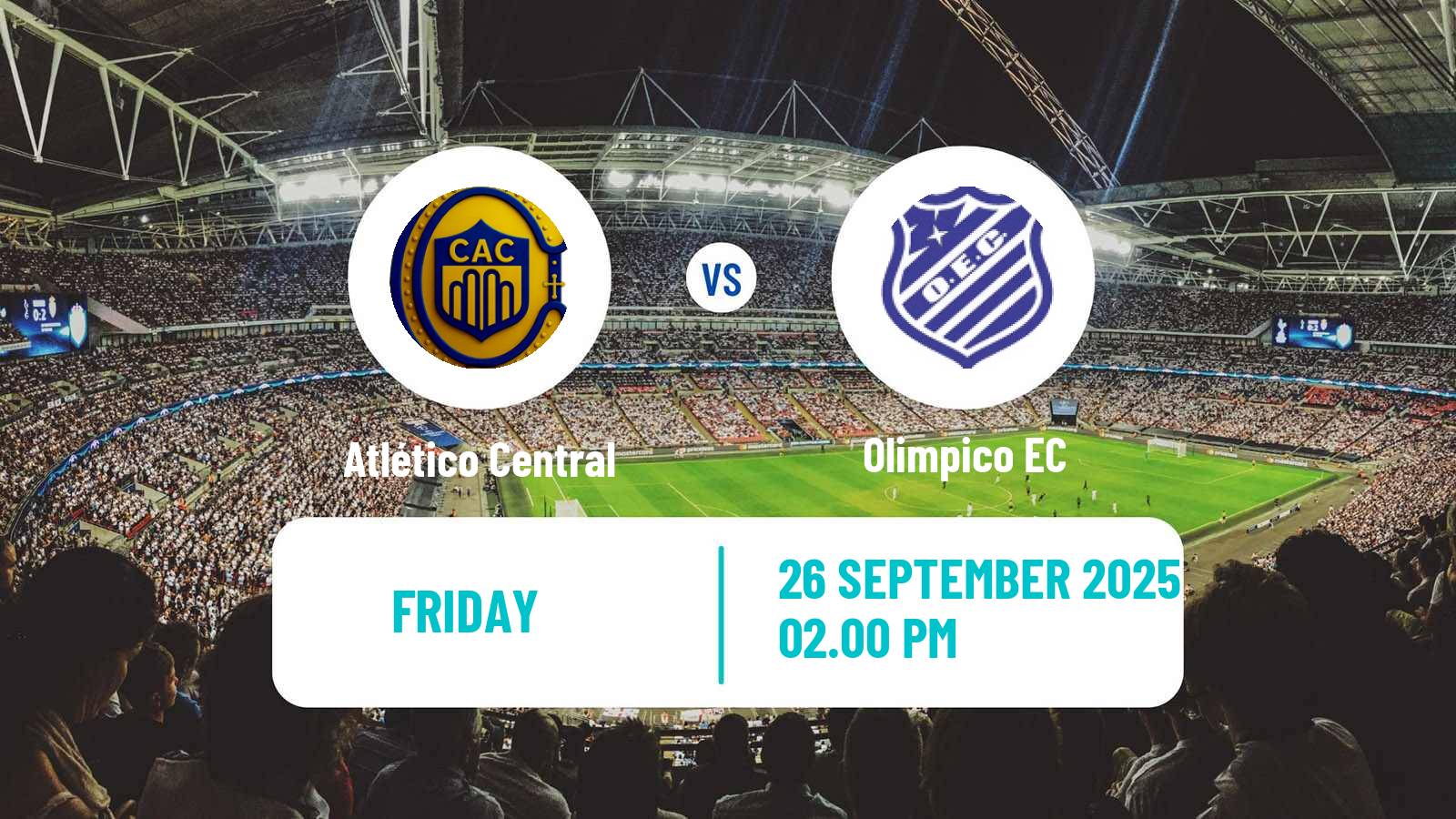 Soccer Brazilian Sergipano 2 Atlético Central - Olimpico EC