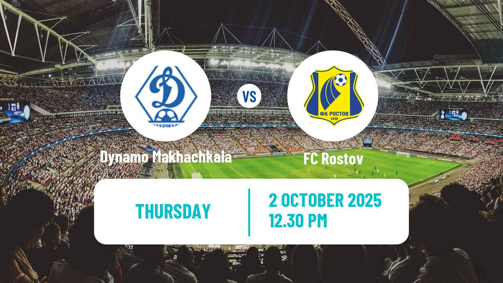 Soccer Russian Cup Dynamo Makhachkala - Rostov
