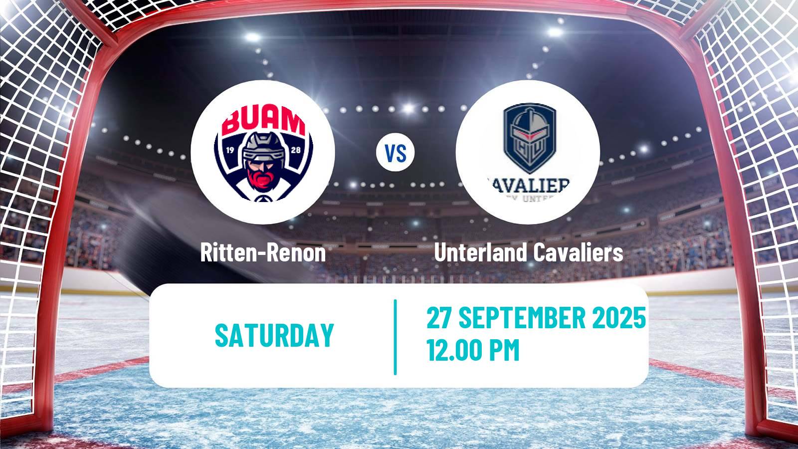 Hockey Alps Hockey League Ritten-Renon - Unterland Cavaliers