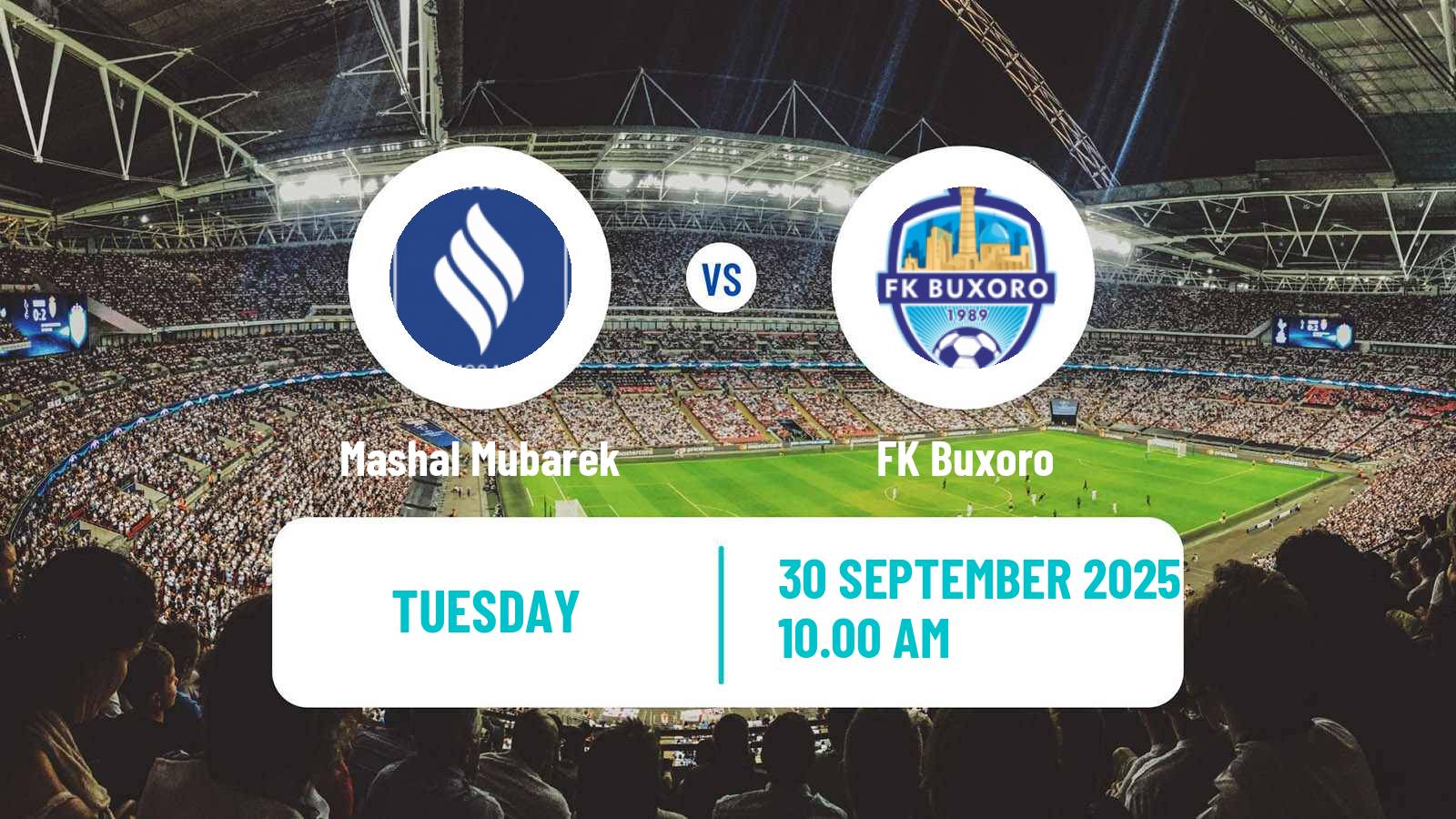 Soccer Uzbek League Mashal Mubarek - Buxoro