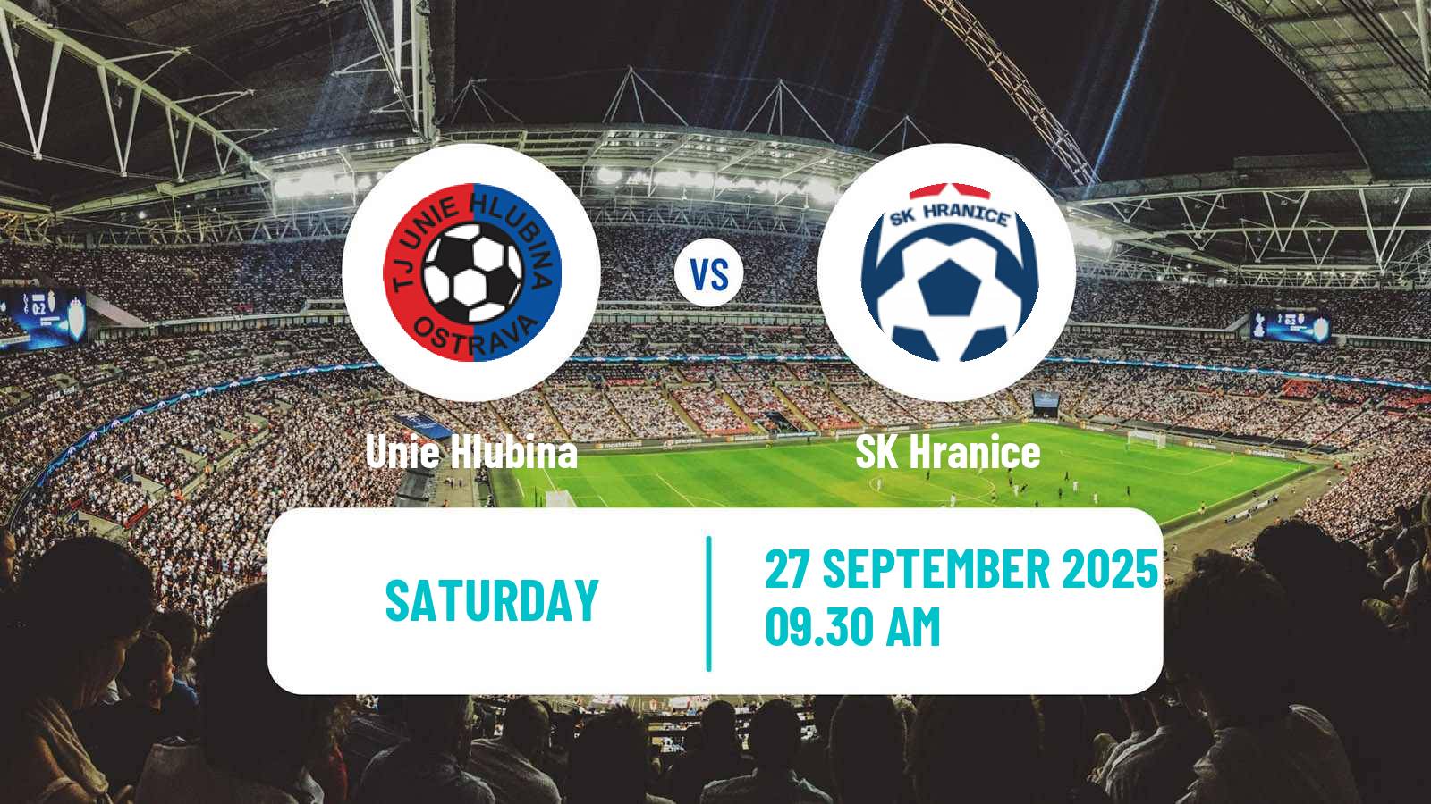 Soccer Czech MSFL Unie Hlubina - Hranice
