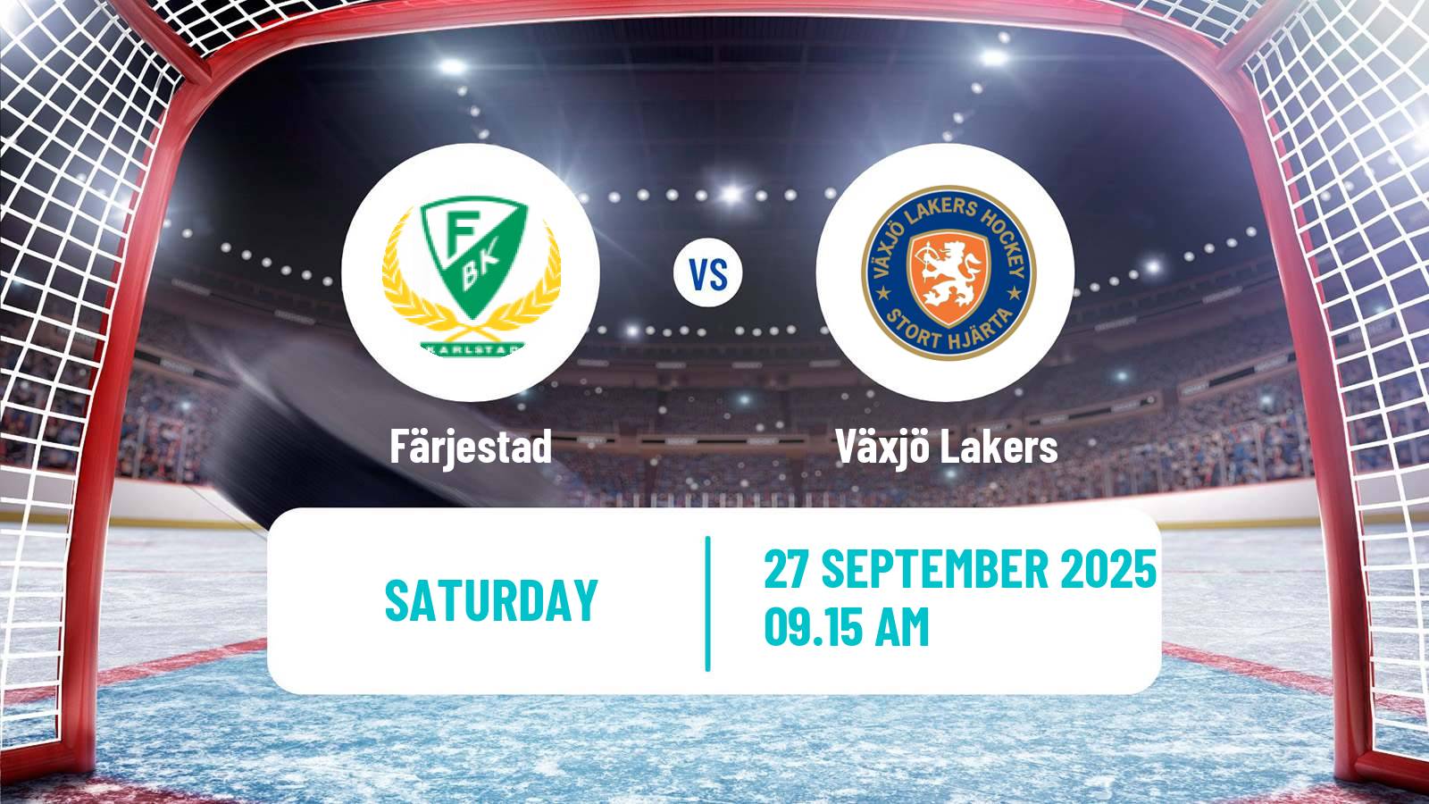 Hockey SHL Färjestad - Växjö Lakers