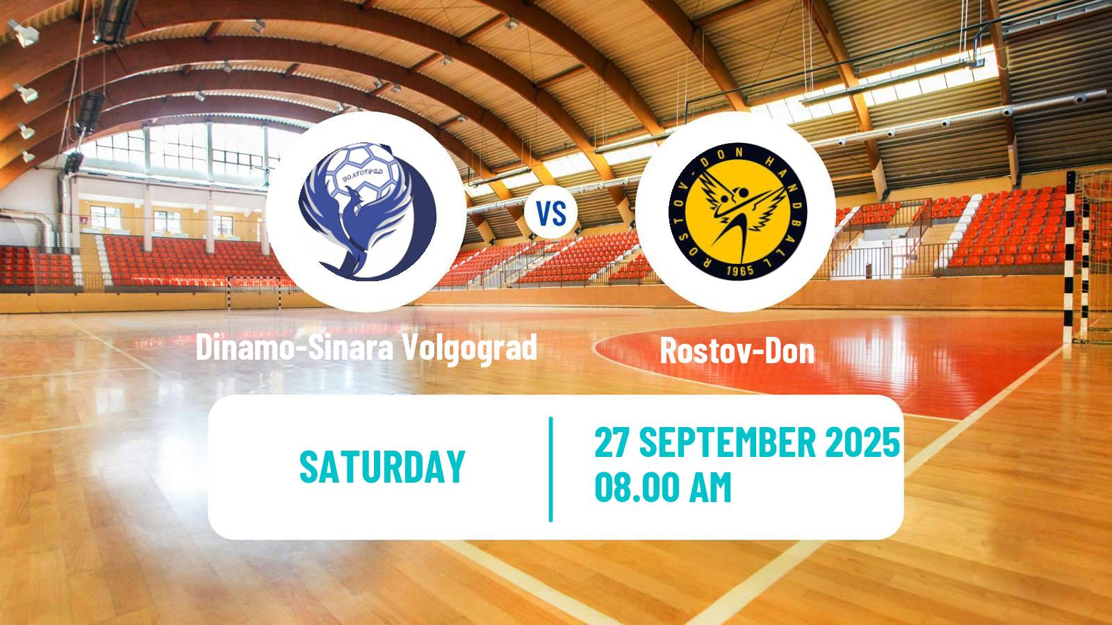 Handball Russian Superleague Handball Women Dinamo-Sinara Volgograd - Rostov-Don