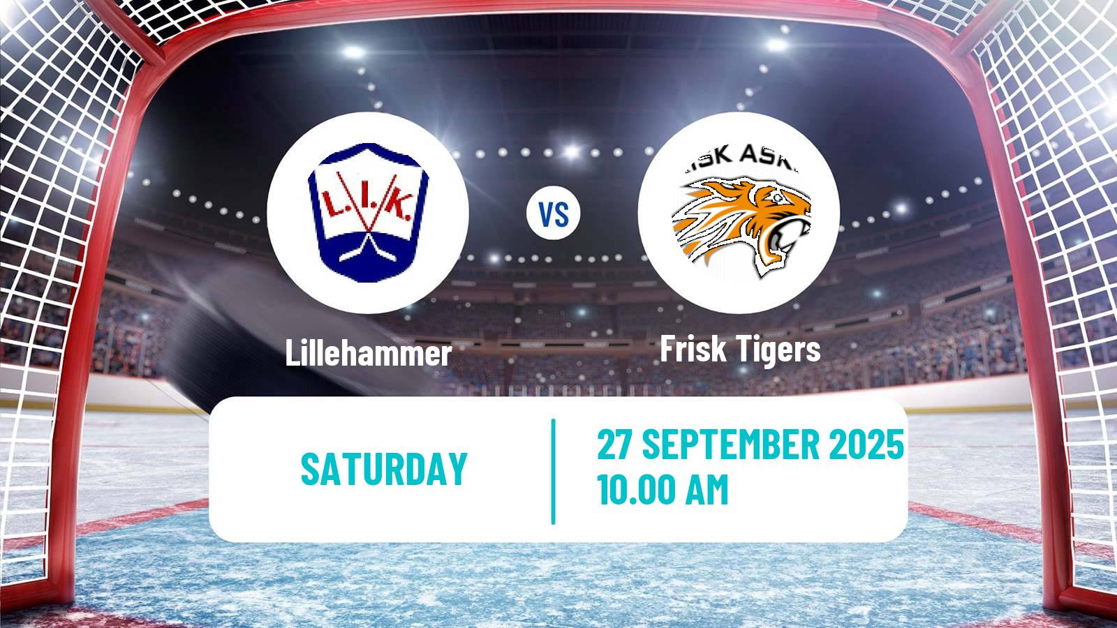 Hockey Norwegian Ligaen Hockey Lillehammer - Frisk Tigers