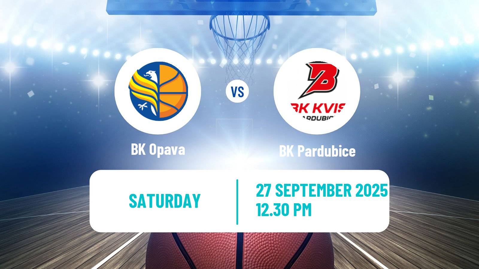 Basketball Czech NBL Opava - Pardubice
