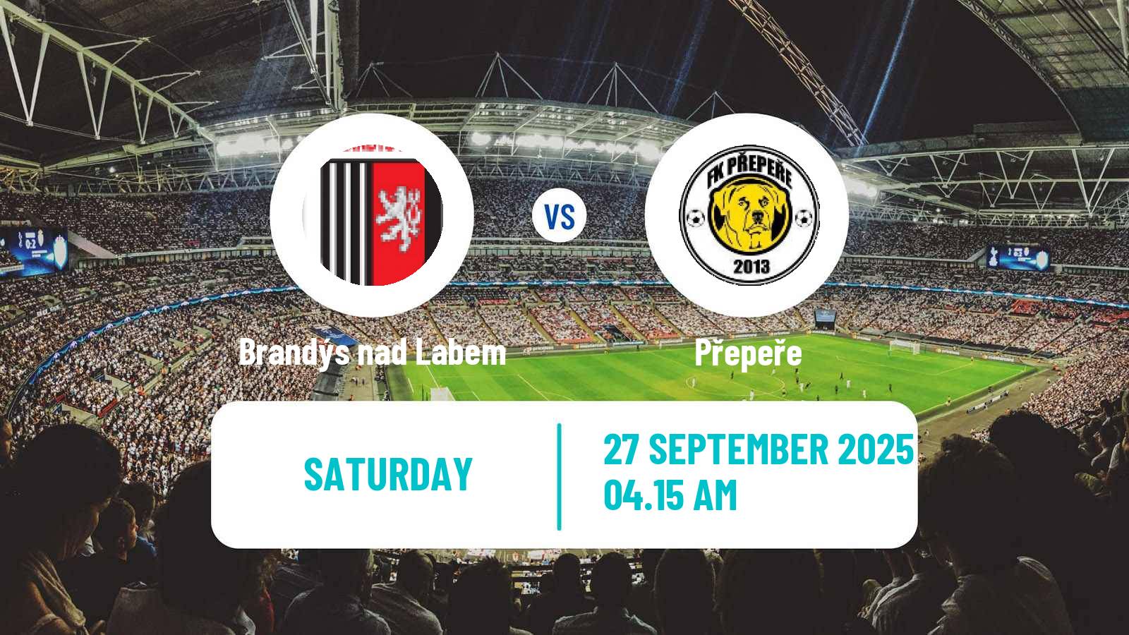 Soccer Czech Division C Brandýs nad Labem - Přepeře