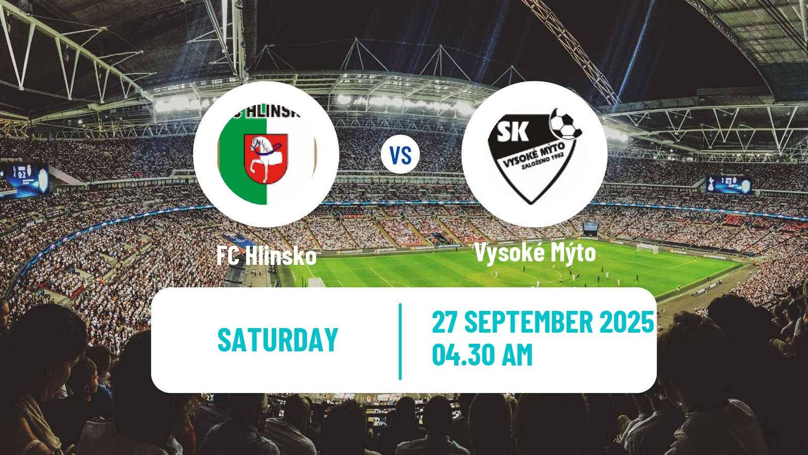 Soccer Czech Division C Hlinsko - Vysoké Mýto
