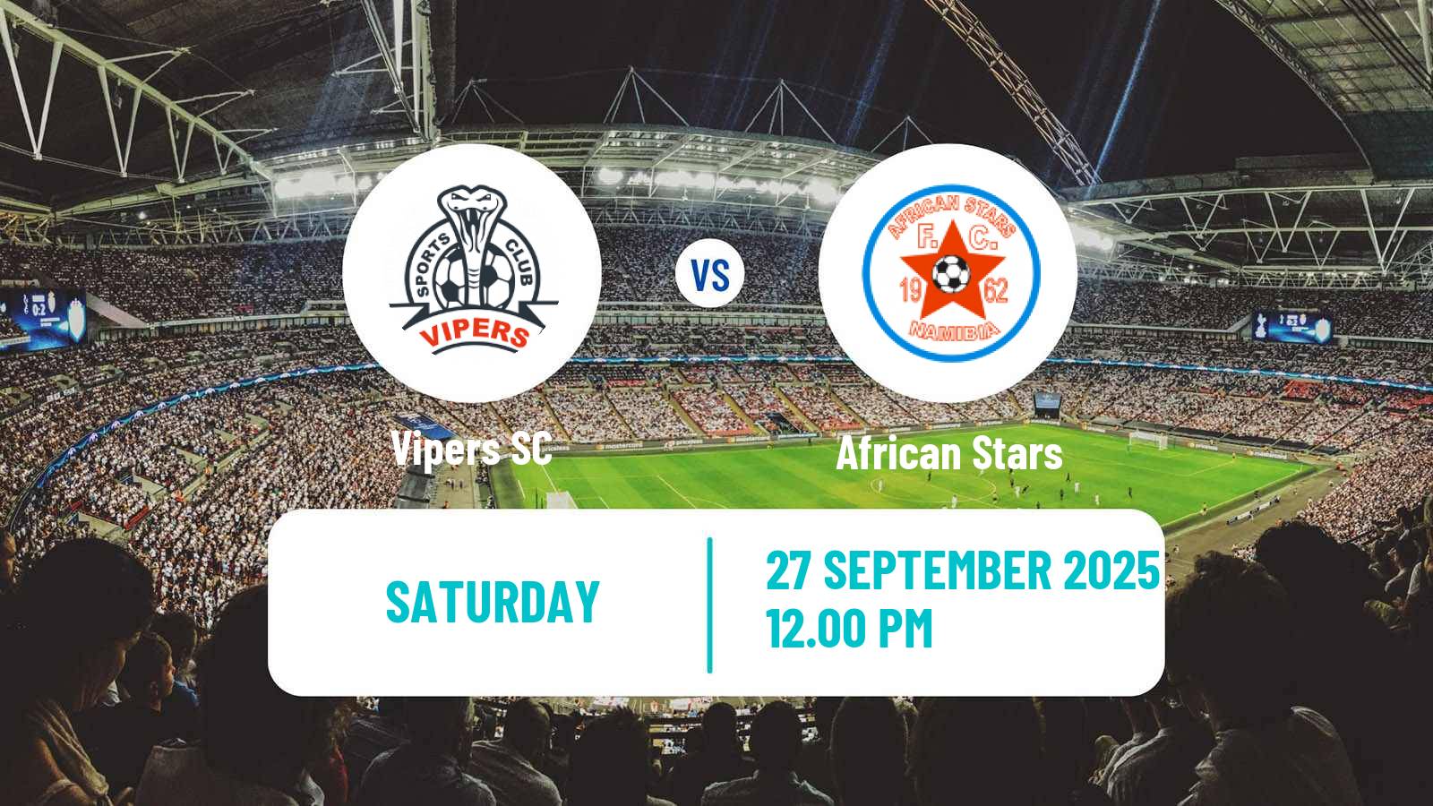 Soccer CAF Champions League Vipers - African Stars