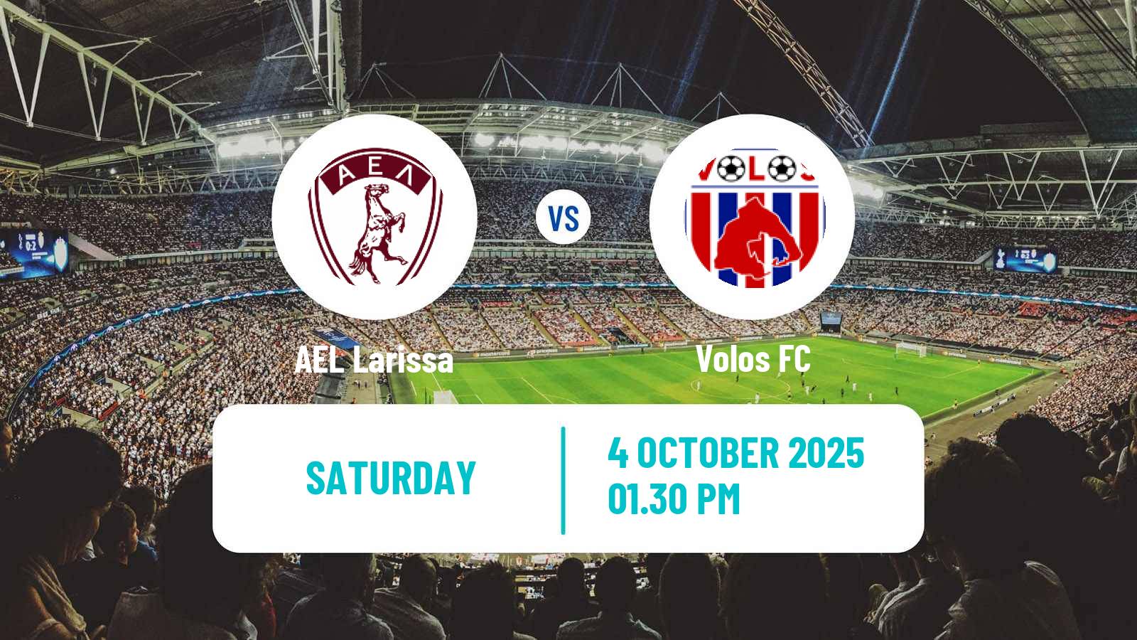 Soccer Greek Super League AEL Larissa - Volos