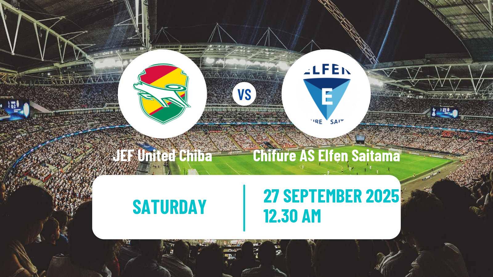Soccer Japan WE League Women JEF United Chiba - Chifure AS Elfen Saitama