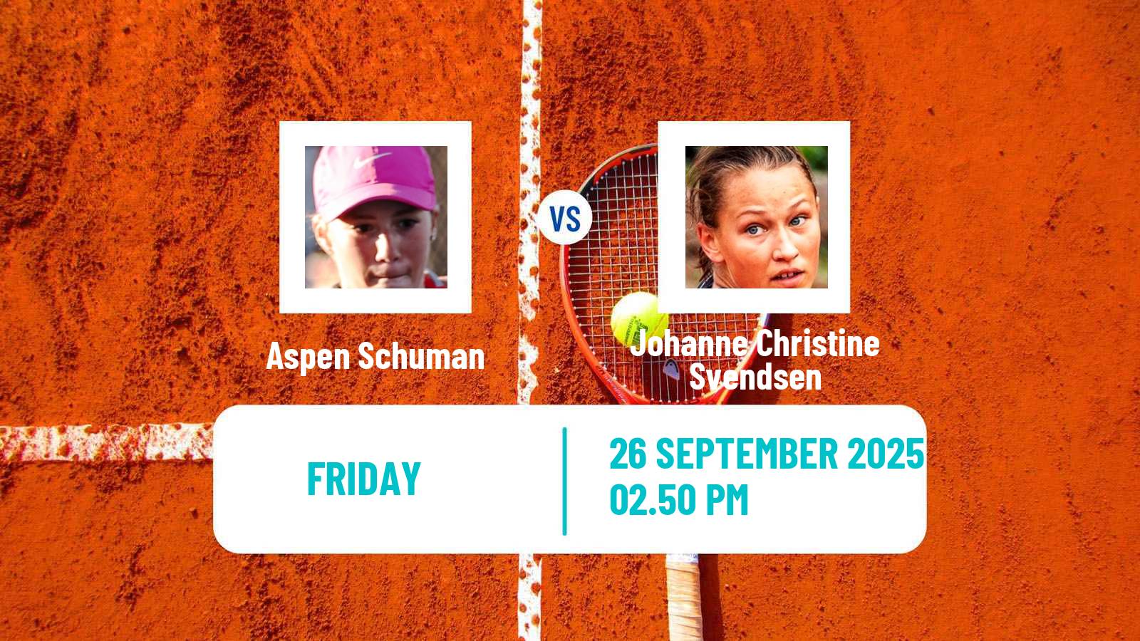 Tennis ITF W35 Berkeley Ca Women Aspen Schuman - Johanne Christine Svendsen